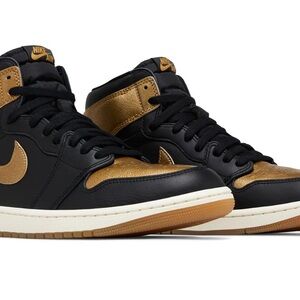 New Nike Jordan 1 Retro High OG ‘Black Gold’
